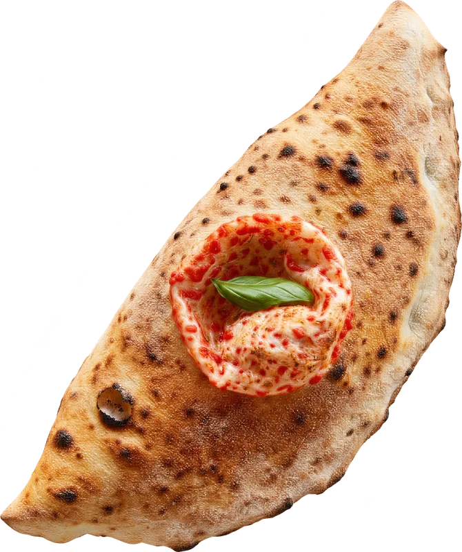 Calzone Funghi, pizza at Di Luca