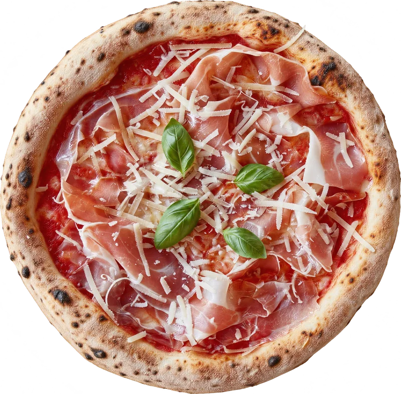 Di Parma, pizza at Di Luca